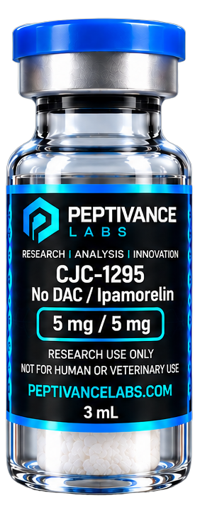 CJC-1295 No DAC / Ipamorelin sealed research vial