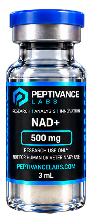 NAD+ sealed research vial